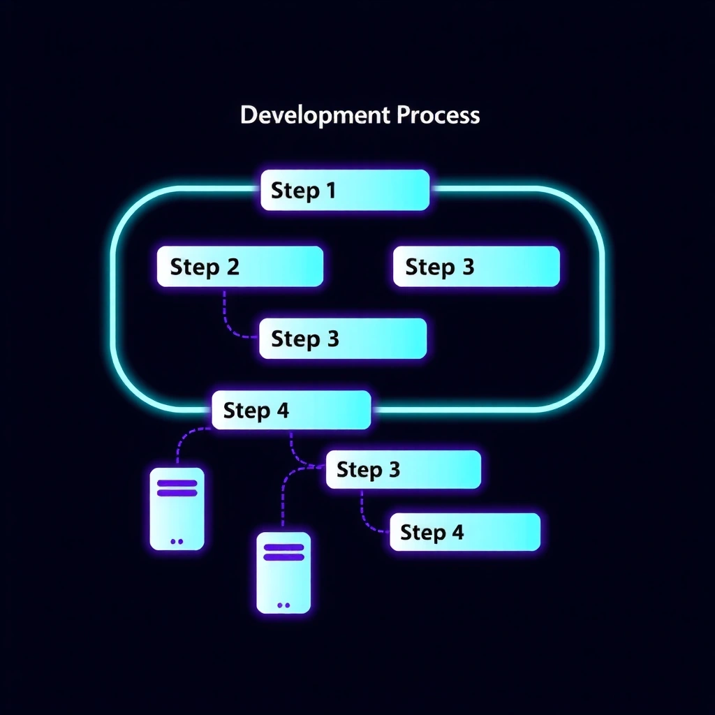 Development process visualization