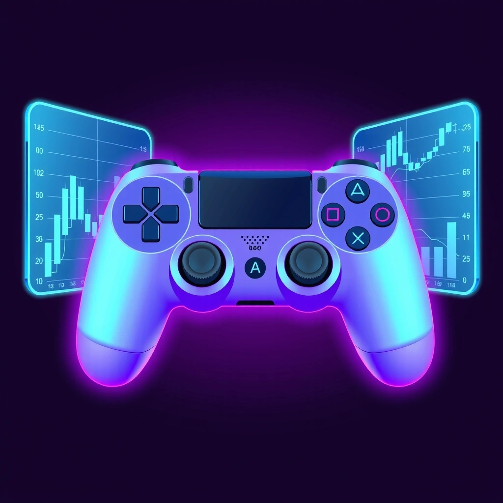 Gaming and finance elements fusion